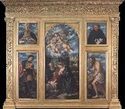 Polyptych of the Nativity,with Saints Alexander,Jerome,Gaudioso and Filippo Benizzi